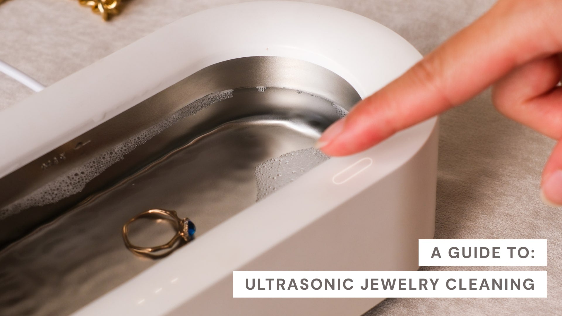 A Starter Guide: Ultrasonic Jewelry Cleaner